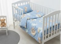 Постельное белье ранфорс Вилюта - 25415 голубой, детский